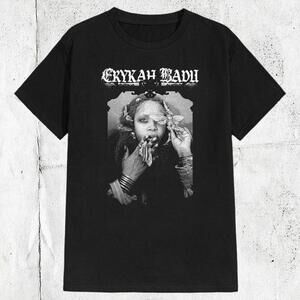 80S 90S Erykah Badu Metal Style Fan Music Graphic T Shirt 166